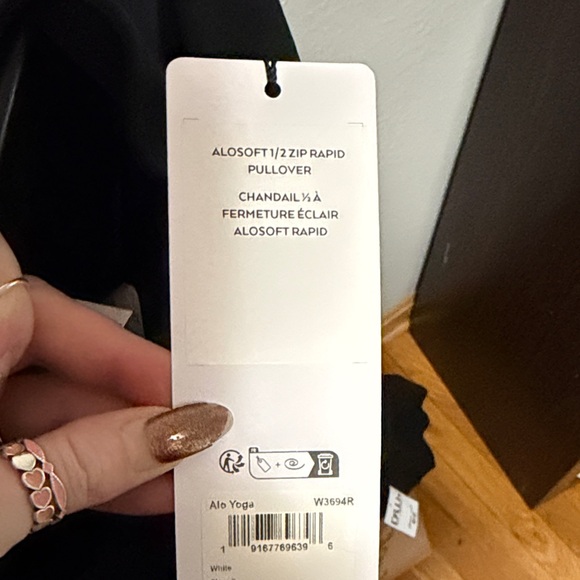 ALO Yoga Black AloSoft 1/2 Zip PulloverSOLD
NOT AVAILABLE - Picture 2 of 6